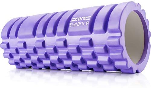 Core Balance Foam Roller- Rullo In Schiuma Per il Massaggio Muscolare Profondo Dei Tessuti, Massaggiatore Per Trigger Point, Automassaggio Muscolare. Ideale Per Fisioterapia Palestra Yoga Pilates