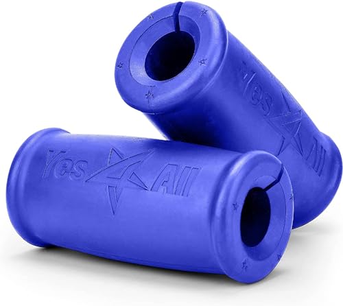 Yes4All Bilancieri Manubri Grip(Diametro esterno 5,6 cm)-Costruite ogni giorno i vostri bicipiti,tricipiti e muscoli delle braccia più grandi con la nostra impugnatura spessa per bilancieri e manubri