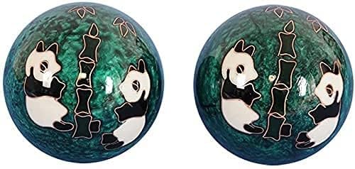Generic Sfere baoding palline cinesi Baoding palla 2 palline da meditazione, palline da massaggio sportive cinesi per la salute(Color:c)
