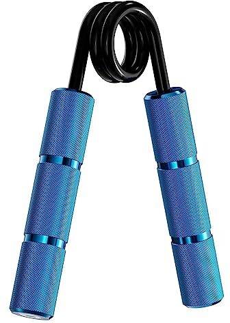 RPM Power Metal Gripper Pinza per Le Mani 8 Diversi Livelli di Tensione (23Kg 181kg), Potenziamento Muscolare di Mano, Polso, Avambraccio (150lbs Blu)