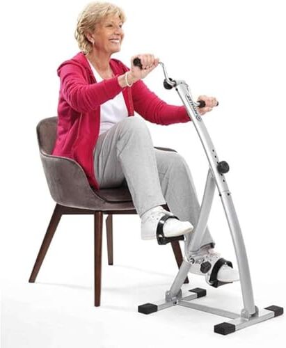 BEST DIRECT Bi Pedaler Original Come Visto in TV Bicicletta Pieghevole a Doppia Azione 6 Altezze Workout Braccia Gambe Potenziare il Corpo Migliora Postura