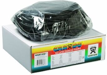 Cando Tubo Elastico, No Lattice, 30,5 M, Nero/Molto Resistente, X