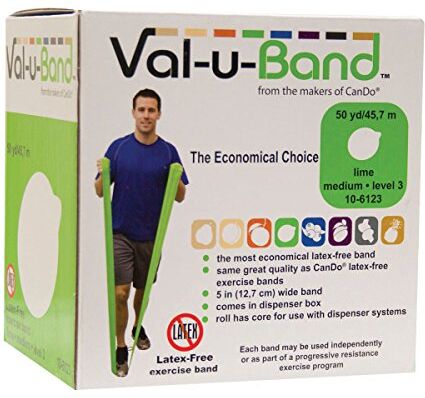 Cando Val-u-Band W72008 No Lattice, 45 M, Lime