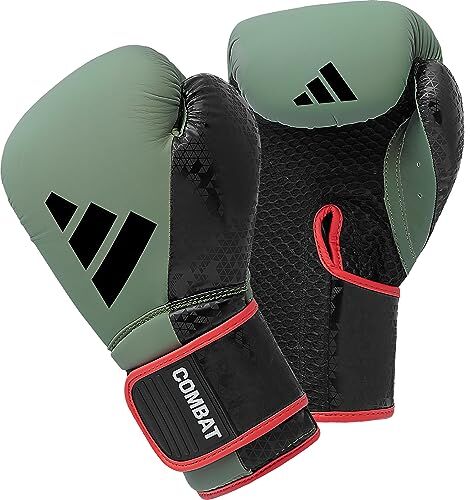 Adidas Combat 50 guanti da boxe verde/nero