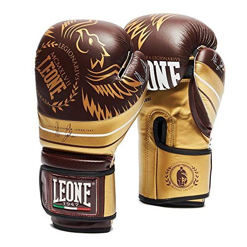 Leone Guanti Boxe Legionarivs Guanti Da Boxe, Unisex – Adulto, Bordeaux, 10 Oz