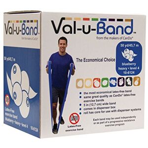 CanDo - Tréninkový pás - Blu - 45 m - Resistance band CanDo - Tréninkový pás - Blu - 45 m - Resistance band