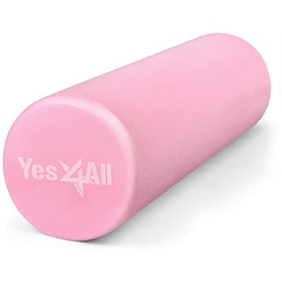 Yes4All Rullo Schiuma EVA Rigido per la Schiena Rullo Tondo per Esercizi, Yoga e Pilates 30/45/60/90 cm Yes4All Rullo Schiuma EVA Rigido per la Schiena Rullo Tondo per Esercizi, Yoga e Pilates 30/45/60/90 cm