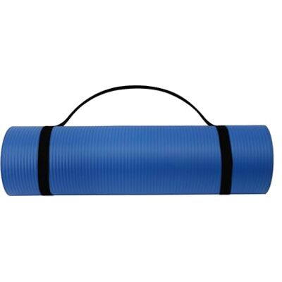 Endless NBR Blue Yoga Mat Comfortable & Durable Gymnastic Mat Non-slip phthalate tested Size: 183 * 61cm, 1cm Thick Color:Blue NBR Foam Exercise, Yoga, Pilates and Workouts Endless NBR Blue Yoga Mat Comfortable & Durable Gymnastic Mat Non-slip phthalate tested Size: 183 * 61cm, 1cm Thick Color:Blue NBR Foam Exercise, Yoga, Pilates and Workouts