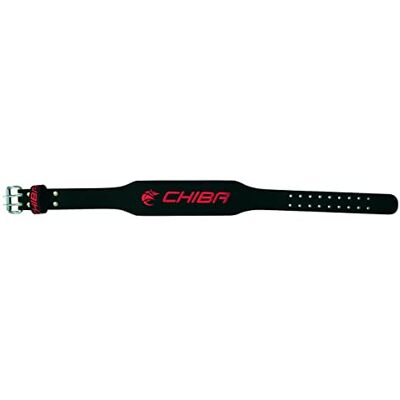 Rio Unisex Cintura in pelle Black/Red XXL Rio Unisex Cintura in pelle Black/Red XXL