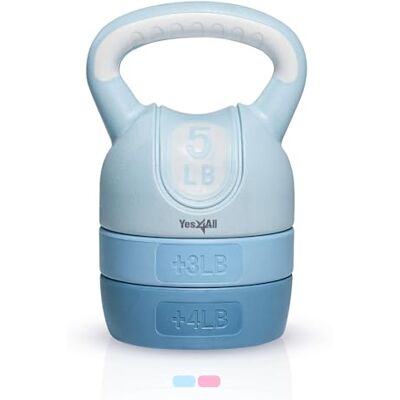 Yes4All Adjustable Kettlebell, Kettlebells Weight Set, Kettle Bell for Strength Training Yes4All Adjustable Kettlebell, Kettlebells Weight Set, Kettle Bell for Strength Training