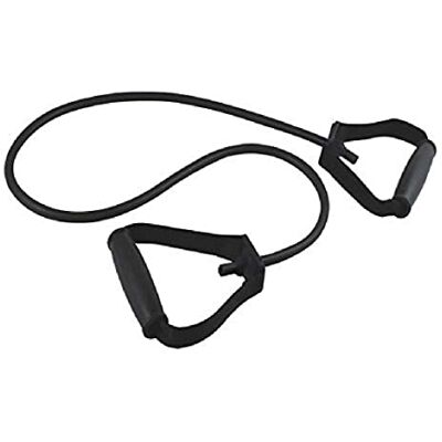 GIMA Tubo in Lattice con Maniglie Rivestite in Gomma Termoplastica o TPR, Colore Nero, Livello di Forza X-Heavy, Lunghezza 125 cm. GIMA Tubo in Lattice con Maniglie Rivestite in Gomma Termoplastica o TPR, Colore Nero, Livello di Forza X-Heavy, Lunghezza 125 cm.