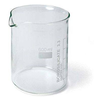 3B Scientific Becher, Forma Bassa, 600Ml, Confezioni da 10 3B Scientific Becher, Forma Bassa, 600Ml, Confezioni da 10