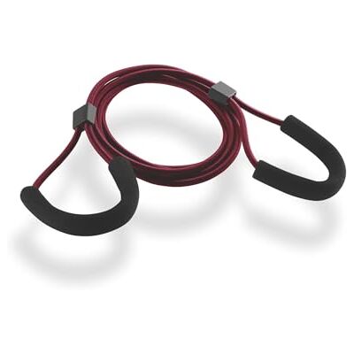 Deuser Schmidt Sports, Corda Elastica di Resistenza Forte, Rosso (Bordeaux) Deuser Schmidt Sports, Corda Elastica di Resistenza Forte, Rosso (Bordeaux)