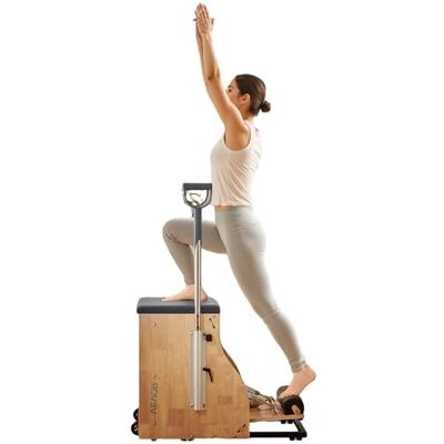 VEVOR Scatola per Riformatore per Pilates, 625x435x240 mm, Pilates Seduta Scatola per Esercizi in Legno Premium, Attrezzatura Migliora Corpo Forza e Equilibrio, Gamma di Movimenti, Nero VEVOR Scatola per Riformatore per Pilates, 625x435x240 mm, Pilates Seduta Scatola per Esercizi in Legno Premium, Attrezzatura Migliora Corpo Forza e Equilibrio, Gamma di Movimenti, Nero