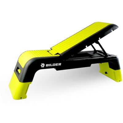 BILDER - Step Bench per Allenamento Cardio e Forza, Stepper Fitness Casa e Panca Palestra Multifunzione per Addominali e Pesi, Altezza e Inclinazione Regolabili, Capacità Carico 150kg Esercizi Home Gym BILDER - Step Bench per Allenamento Cardio e Forza, Stepper Fitness Casa e Panca Palestra Multifunzione per Addominali e Pesi, Altezza e Inclinazione Regolabili, Capacità Carico 150kg Esercizi Home Gym