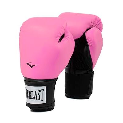 Everlast ProStyle 2 Guantoni da boxe 14 oz, rosa – Per sacchi, lavoro con guantoni e lezioni fitness, sistema a strappo e cordino antiscivolo Everlast ProStyle 2 Guantoni da boxe 14 oz, rosa – Per sacchi, lavoro con guantoni e lezioni fitness, sistema a strappo e cordino antiscivolo