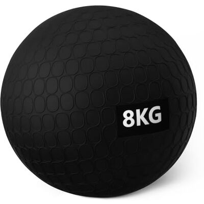 Basics , Palle mediche/slam ball per esercizi, 8 kg, Nero Basics , Palle mediche/slam ball per esercizi, 8 kg, Nero