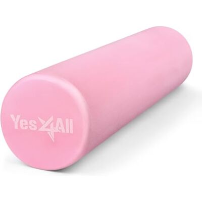 Yes4All Rullo Schiuma EVA Rigido per la Schiena Rullo Tondo per Esercizi, Yoga e Pilates 30/45/60/90 cm Yes4All Rullo Schiuma EVA Rigido per la Schiena Rullo Tondo per Esercizi, Yoga e Pilates 30/45/60/90 cm