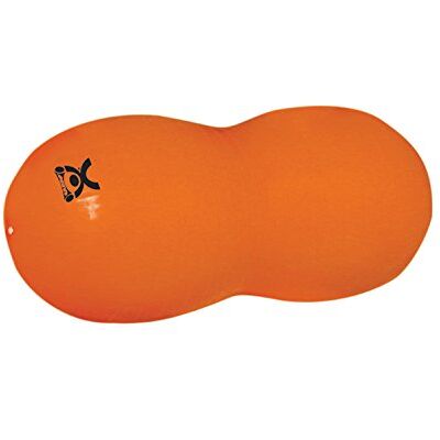 Cando Sedia gonfiabile - Rotolo e palla gialli - 40,6x88,9cm - Palla fitness Cando Sedia gonfiabile - Rotolo e palla gialli - 40,6x88,9cm - Palla fitness