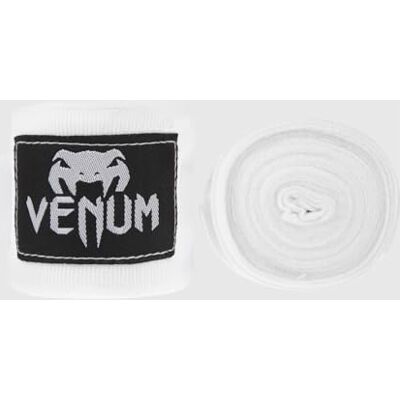 VENUM Kontact, Bendaggi da Boxe Unisex Adulto, Bianco (White), 4m VENUM Kontact, Bendaggi da Boxe Unisex Adulto, Bianco (White), 4m