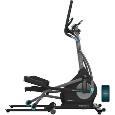 Cecotec Allenatore Ellittico Pieghevole DrumFit Elliptical 8000 Pro, Resistenza Magnetica, Volano 8Kg, Schermo LCD, Supporto Dispositivo, Cardiofrequenzimetro, App, Regolabile, Compatto, Fitness Casa Cecotec Allenatore Ellittico Pieghevole DrumFit Elliptical 8000 Pro, Resistenza Magnetica, Volano 8Kg, Schermo LCD, Supporto Dispositivo, Cardiofrequenzimetro, App, Regolabile, Compatto, Fitness Casa