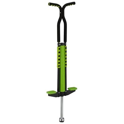 Relaxdays Salterello per Bambini, Pogo Stick, Bastone Salta-Salta, Max.60 kg, Impugnatura Imbottita, Acciaio Inox, Verde Relaxdays Salterello per Bambini, Pogo Stick, Bastone Salta-Salta, Max.60 kg, Impugnatura Imbottita, Acciaio Inox, Verde
