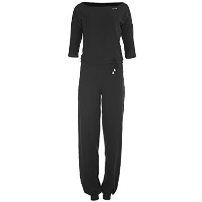WINSHAPE Winston Hape da Donna 3/4 Braccio del Jumpsuit wjs2, Fitness Tempo Libero Sport Yoga Pilates Jumpsuit, Donna, , Nero, M WINSHAPE Winston Hape da Donna 3/4 Braccio del Jumpsuit wjs2, Fitness Tempo Libero Sport Yoga Pilates Jumpsuit, Donna, , Nero, M