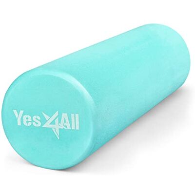 Yes4All Rullo Schiuma EVA Rigido per la Schiena Rullo Tondo per Esercizi, Yoga e Pilates 30/45/60/90 cm Yes4All Rullo Schiuma EVA Rigido per la Schiena Rullo Tondo per Esercizi, Yoga e Pilates 30/45/60/90 cm