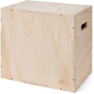 Basics Jump box pliometrico, per palestra domestica Basics Jump box pliometrico, per palestra domestica