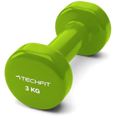 TechFit Manubrio In Neoprene Palestra In Ghisa Rivestita Antiscivolo Per Fitness Allenamento Corpo Libero Ginnastica Aerobica Esercizi Di Forza E Tonicità Impugnatura Ergonomica TechFit Manubrio In Neoprene Palestra In Ghisa Rivestita Antiscivolo Per Fitness Allenamento Corpo Libero Ginnastica Aerobica Esercizi Di Forza E Tonicità Impugnatura Ergonomica