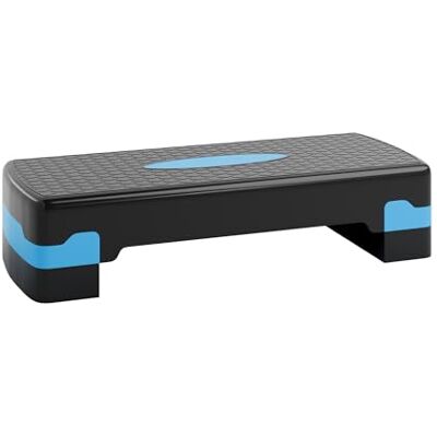 Ultrasport Step Fitness per Aerobica I Stepper Fitness Casa I Antiscivolo, Regolabile su 2 Altezze I Step Palestra, Stepboard, Stepbench 68 x 28 cm, Blu Ultrasport Step Fitness per Aerobica I Stepper Fitness Casa I Antiscivolo, Regolabile su 2 Altezze I Step Palestra, Stepboard, Stepbench 68 x 28 cm, Blu