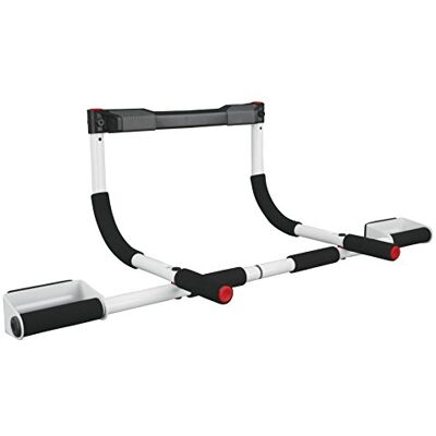 Perfect Fitness Multi-Gym® Barra per Trazioni per Telai Porta, Palestra Portatile per Addominali, Flessioni e Dips, Regolabile con Manici Imbottiti, Adatta Fino a 89 cm, Supporta 136 kg Perfect Fitness Multi-Gym® Barra per Trazioni per Telai Porta, Palestra Portatile per Addominali, Flessioni e Dips, Regolabile con Manici Imbottiti, Adatta Fino a 89 cm, Supporta 136 kg