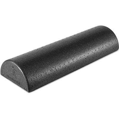 ProSource Fit High Density Foam Rollers 18 inches long. Firm Full Body Athletic Massager for Back Stretching, Yoga, Pilates, Post Workout Trigger Point Release, Black ProSource Fit High Density Foam Rollers 18 inches long. Firm Full Body Athletic Massager for Back Stretching, Yoga, Pilates, Post Workout Trigger Point Release, Black