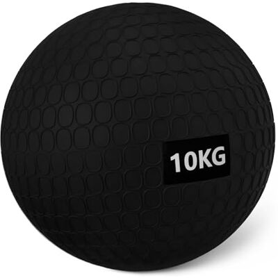Basics , Palle mediche/slam ball per esercizi, 10 kg, Nero Basics , Palle mediche/slam ball per esercizi, 10 kg, Nero
