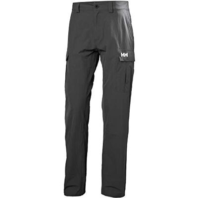 Helly Hansen Hommes HH QD Pantalon cargo, Ebène, 33 Helly Hansen Hommes HH QD Pantalon cargo, Ebène, 33