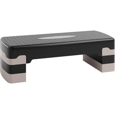 Ultrasport Step Fitness per Aerobica I Stepper Fitness Casa I Antiscivolo, Regolabile su 3 Altezze I Step Palestra, Stepboard, Stepbench 68 x 28 cm, Grigio Ultrasport Step Fitness per Aerobica I Stepper Fitness Casa I Antiscivolo, Regolabile su 3 Altezze I Step Palestra, Stepboard, Stepbench 68 x 28 cm, Grigio