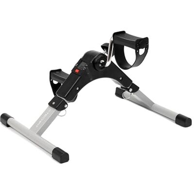 TechFit PED2 Pedaliera, Mini Cyclette per Uso Domestico e in Ufficio, Attrezzo da Allenamento Facile per Braccia e Gambe, con Display LCD, Adatto per Recupero Leggero TechFit PED2 Pedaliera, Mini Cyclette per Uso Domestico e in Ufficio, Attrezzo da Allenamento Facile per Braccia e Gambe, con Display LCD, Adatto per Recupero Leggero