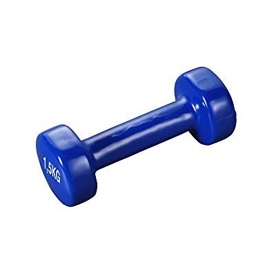 Manubri in vinile sportivo - 1,5kg - Manubrio Manubri in vinile sportivo - 1,5kg - Manubrio