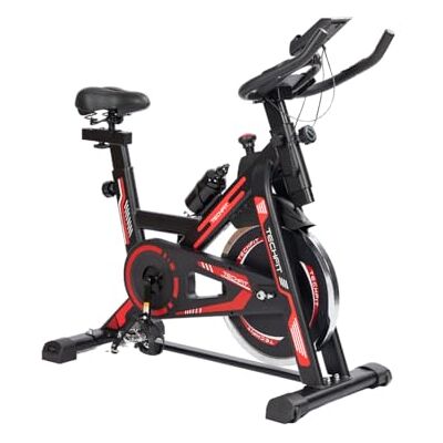 TechFit Cyclette da Camera SBK1500 Cyclette stazionaria per interni con volano da 13 kg, attrezzatura per esercizi a casa, allenamento cardio, supporto per iPad TechFit Cyclette da Camera SBK1500 Cyclette stazionaria per interni con volano da 13 kg, attrezzatura per esercizi a casa, allenamento cardio, supporto per iPad