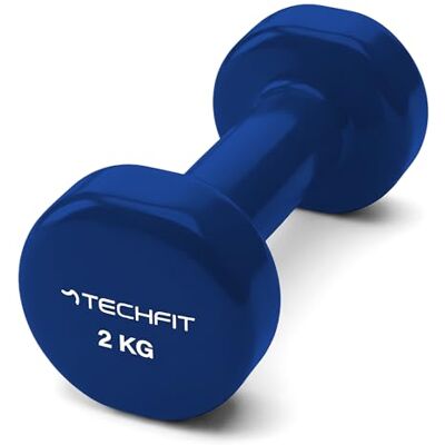 TechFit Manubrio In Neoprene Palestra In Ghisa Rivestita Antiscivolo Per Fitness Allenamento Corpo Libero Ginnastica Aerobica Esercizi Di Forza E Tonicità Impugnatura Ergonomica TechFit Manubrio In Neoprene Palestra In Ghisa Rivestita Antiscivolo Per Fitness Allenamento Corpo Libero Ginnastica Aerobica Esercizi Di Forza E Tonicità Impugnatura Ergonomica