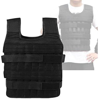 FFitness Giubbotto Zavorrato con Peso Gilet Weight Vest per 10 KG Allenamento Forza e Resistenza Pesi Metallici Rimovibili FFitness Giubbotto Zavorrato con Peso Gilet Weight Vest per 10 KG Allenamento Forza e Resistenza Pesi Metallici Rimovibili