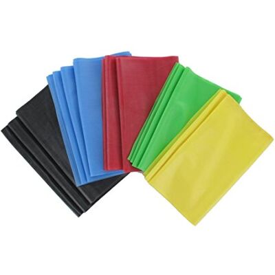 GIMA Set di 5 Bande, 1.5 m x 14 cm x 5 Spessori GIMA Set di 5 Bande, 1.5 m x 14 cm x 5 Spessori