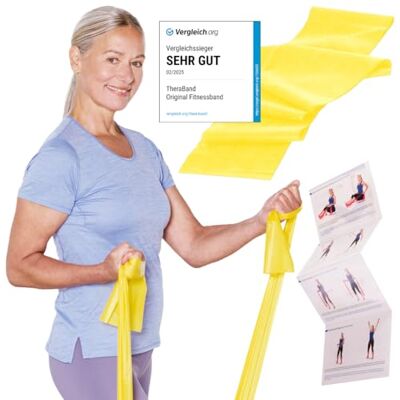 Theraband Fascia elastica per esercizi, 2,5 m Theraband Fascia elastica per esercizi, 2,5 m