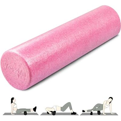 Yes4All Rullo Schiuma Tondo in EPP ad Alta Densità, Rullo per Esercizi Yoga, Pilates e Stretching 30, 45, 60, 90 cm Yes4All Rullo Schiuma Tondo in EPP ad Alta Densità, Rullo per Esercizi Yoga, Pilates e Stretching 30, 45, 60, 90 cm