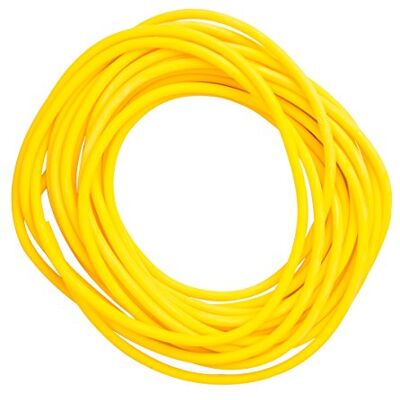 Cando Power Tube - Elastico Fitness - Livelli di Resistenza - 7,6m - Giallo Cando Power Tube - Elastico Fitness - Livelli di Resistenza - 7,6m - Giallo