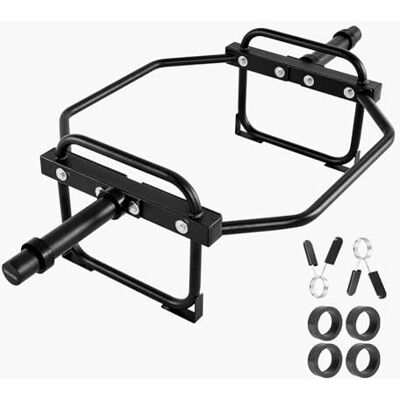VEVOR Barra Sollevamento Pesi Esagonale 50 mm Capacità di Carico 240 kg, Attrezzatura per Sollevamento Pesi e Allenamento della Forza, Palestra Domestica per Squat, Nero VEVOR Barra Sollevamento Pesi Esagonale 50 mm Capacità di Carico 240 kg, Attrezzatura per Sollevamento Pesi e Allenamento della Forza, Palestra Domestica per Squat, Nero
