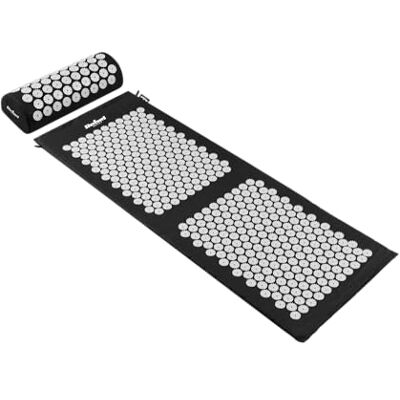 Rebel Active Tappetino sanitario con agopressione e cuscino, 130 x 50 cm, colore: Nero Rebel Active Tappetino sanitario con agopressione e cuscino, 130 x 50 cm, colore: Nero