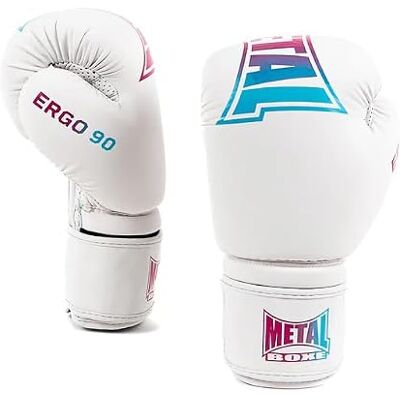 METAL BOXE GANTS DE BOXE ERGO90 MIAMI VIBE BLANC 14 OZ METAL BOXE GANTS DE BOXE ERGO90 MIAMI VIBE BLANC 14 OZ