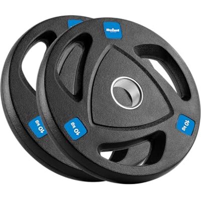 Rebel Set di carichi in ghisa gommata 2x10kg Foro Olimpico 51 mm Rebel Set di carichi in ghisa gommata 2x10kg Foro Olimpico 51 mm