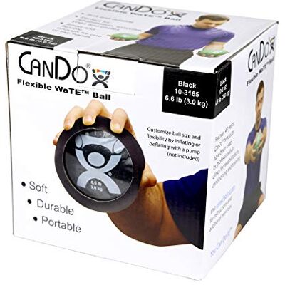 Cando W40125 Palla Peso, Nero, 3 Kg Cando W40125 Palla Peso, Nero, 3 Kg